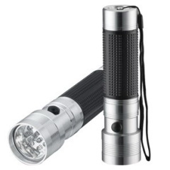 Black aluminum troch light