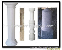 stone marble pillars and column
