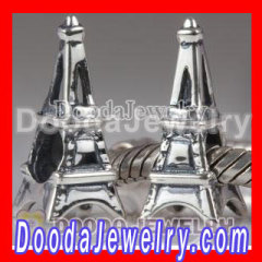 sterling silver eiffel tower charms