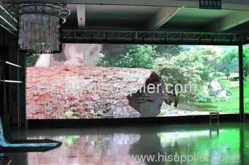 Mobile LED Flexible Curtain display