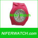 Silicone slap watch