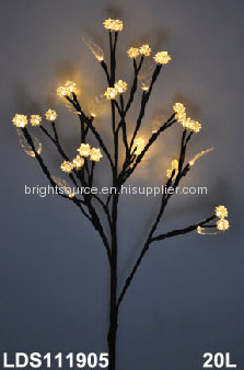 Christmas light branch