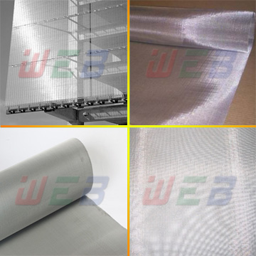 Crimping wire mesh