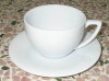 blank cup and saucer