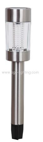 stainless steel LED solar lawn light fitting