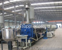 PE pipe production line