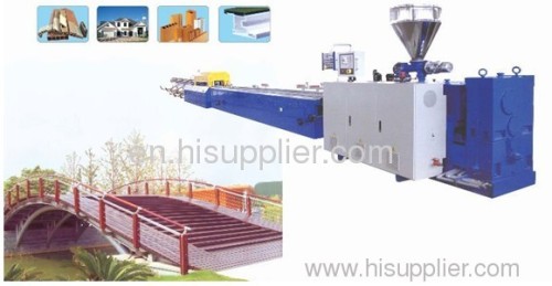 Plastic Profile Extrusion Machine