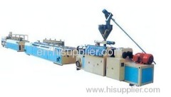 PVC Wood-plastic Co-extrusion Door Plate Extrusion Machine