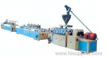 Plastic Profile Extruder Machine