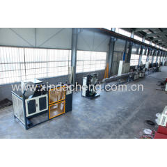 Tape drip irrigation pipe making machine