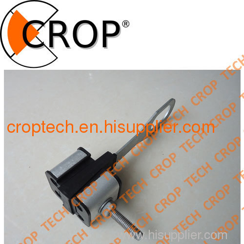 Anchoring clamp for service aerial bundled cable