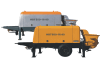 trailer concrete pump