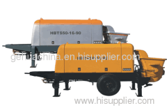 trailer concrete pump