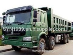 howo dumper 8*4 truck