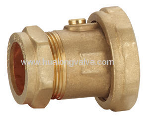 Brass Pump compression ball Valve