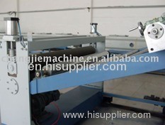 PE sheet production line