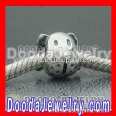 Wholesale chamilia dog charm beads fits chamilia jewelry bracelet