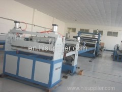 PP plate production line