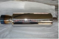 Bluing stainless steel muffler