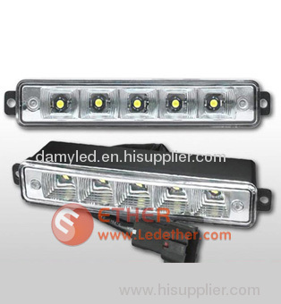 15.2cm 5 LED High Power LED Daytime Running Light (E-DRL-15.2cm-5-HP-W)