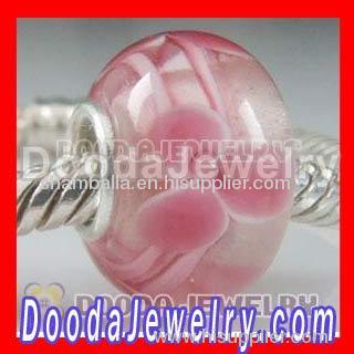 chamilia pink flower charms