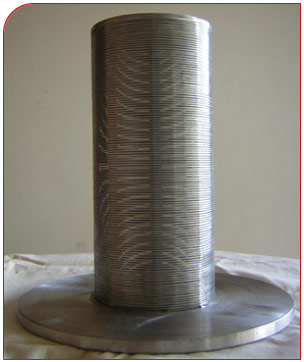 Wedge wire netting