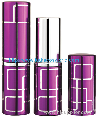 purple lipstick container