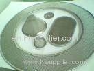 plain stainless steel disc