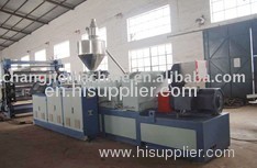 PVC sheet production line