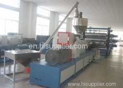 PVC sheet production line