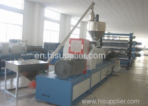 PVC sheet production line