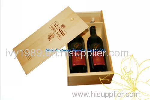 Wooden Wine Box