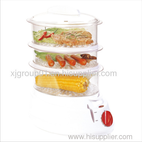 Electric Steam Cooker with 3 tiers XJ-4K007