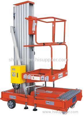 MOBILE ALUMINIUM WORK PLATFORM (SINGLE MAST)