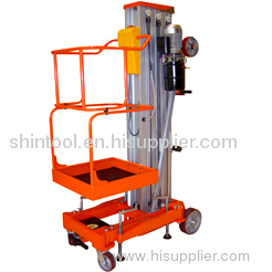 Mobile Aluminum Work Platform (Light Duty) Single Mast