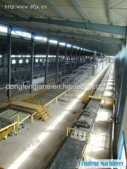 Gypsum board production line