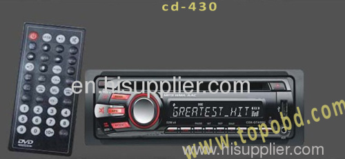 Single One Din Car DVD Player With EQ /ESP/Mute+AM/FM radio+Electronic audio control High Quality
