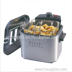 Detachable Stainless Steel Deep Fryer XJ-6K118