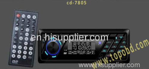 Single One Din Car DVD Player With Bluetooth+USB/MMC/SD Slot+AM/FM Turner High Quality