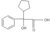 cyclopentylphenylglycolic acid