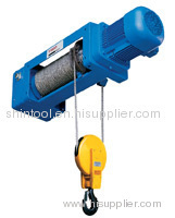 Wire rope electric hoist