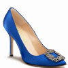 LOTOYO Something Blue Satin Pump LTYQC193