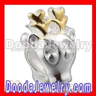 chamilia reindeer charm beads