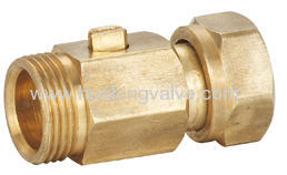 Brass Mini Ball Valve Swivel