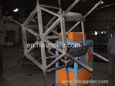 Corrugated optic duct protection sleeve pipe production line