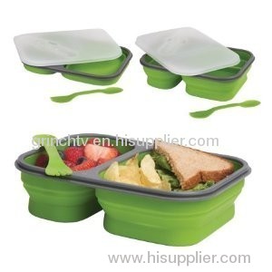 Silicon Collapsible Lunch Box