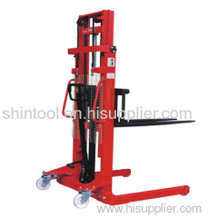 Hand Manual Stacker With Adju-stable Fork