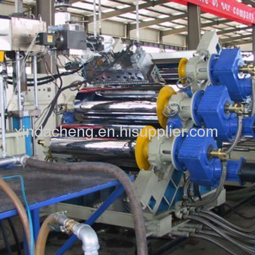 sheet extrusion line