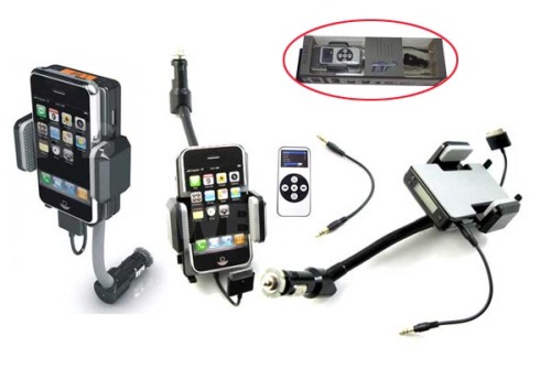 All in 1 Car FM Transmitter with Remote control