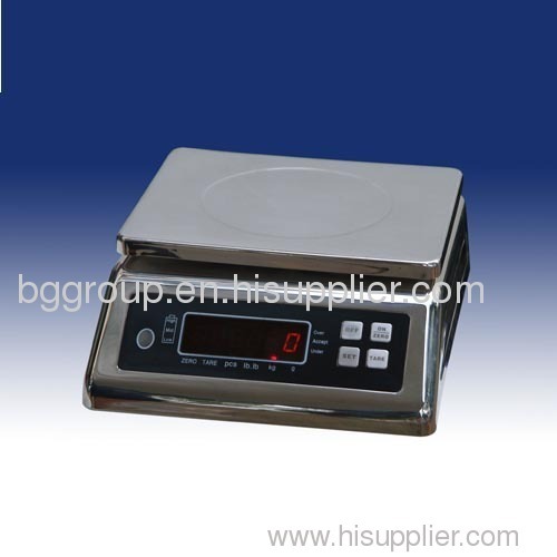 stainless steel water proof weighing scale